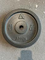 2x gewicht 10kg, Sport en Fitness, Fitnessmaterialen, Ophalen, Zo goed als nieuw, Dumbbell