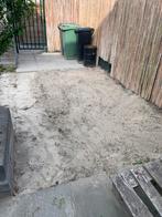 Wit zand gratis (plusminus 2 m3), Tuin en Terras, Zand, Ophalen, Zo goed als nieuw, Ophoogzand