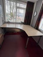 Hoekbureau 180x160x80, Ophalen, In hoogte verstelbaar, Gebruikt, Bureau