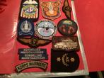 Kavel diverse emblemen incl, verzenden voor 22,00 euro, Ophalen of Verzenden, Landmacht, Nederland, Embleem of Badge