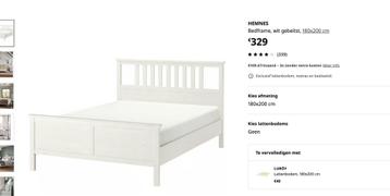 Hemnes bed IKEA ophalen - afbeelding 1