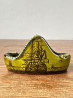 Pijpenstandaard - keramiek - decor met zeilschip, Antiek en Kunst, Antiek | Keramiek en Aardewerk, Ophalen of Verzenden