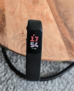 FitBit Charge 6 met leren  band, Ophalen, Gebruikt, Zwart, Android