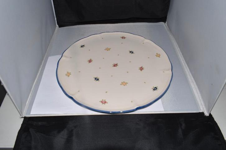 Taartbord Petite Rose servies, Huis en Inrichting, Keuken | Servies, Nieuw, Overige typen, Overige stijlen, Overige materialen