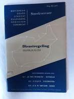 DE TWEE PROVINCIËN, ROTTERDAM, DIENSTREGELING 26 juli 1964, Ophalen of Verzenden, Gebruikt, Bus of Metro, Boek of Tijdschrift