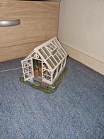 Kersthuisje Plantenkas met Verlichting, Overige merken, Ophalen of Verzenden, Zo goed als nieuw, Groter dan 1:32