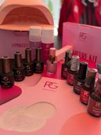 Pink Gellac Starterset + Extra's - Zo goed als nieuw!, Overige kleuren, Ophalen of Verzenden, Zo goed als nieuw, Handen en Nagels