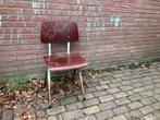 Vintage Galvanitas s16 en soortgelijk schoolstoelen, Ophalen, Gebruikt, Bruin, Metaal