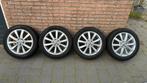 VW Dijon velgen 17inch Michelin Alpin7 winterset, Auto-onderdelen, Banden en Velgen, Ophalen, Gebruikt, Velg(en), 17 inch
