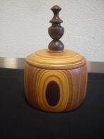 houten tabakspot amsterdamse school stijl, Antiek en Kunst, Ophalen of Verzenden