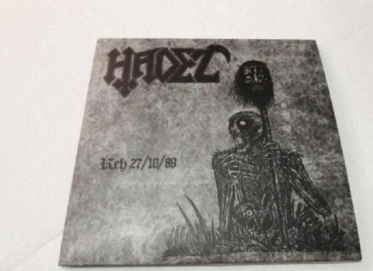 Hadez ‎– Reh 27/10/89 7 inch black death  nieuw  new, Cd's en Dvd's, Vinyl | Hardrock en Metal, Nieuw in verpakking, Ophalen of Verzenden