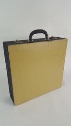 Platenkoffer harmonica, 20 platen Vintage Cheney England. S5, Verzamelen, Ophalen of Verzenden, Overige typen