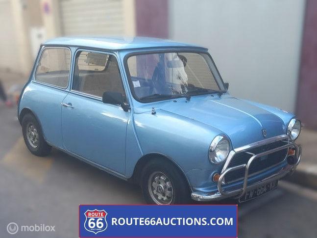 Austin Mini 1000 | 1980 | Route 66 Auctions, Auto's, Oldtimers, Bedrijf, Te koop, Austin, Benzine, Overige carrosserieën, Handgeschakeld