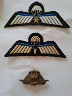 Embleem 2 x plus metalen ordeteken, Embleem of Badge, Nederland, Ophalen of Verzenden