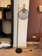 Vloerlamp goud en zwart - 165cm hoog, Ophalen, Zo goed als nieuw, 150 tot 200 cm