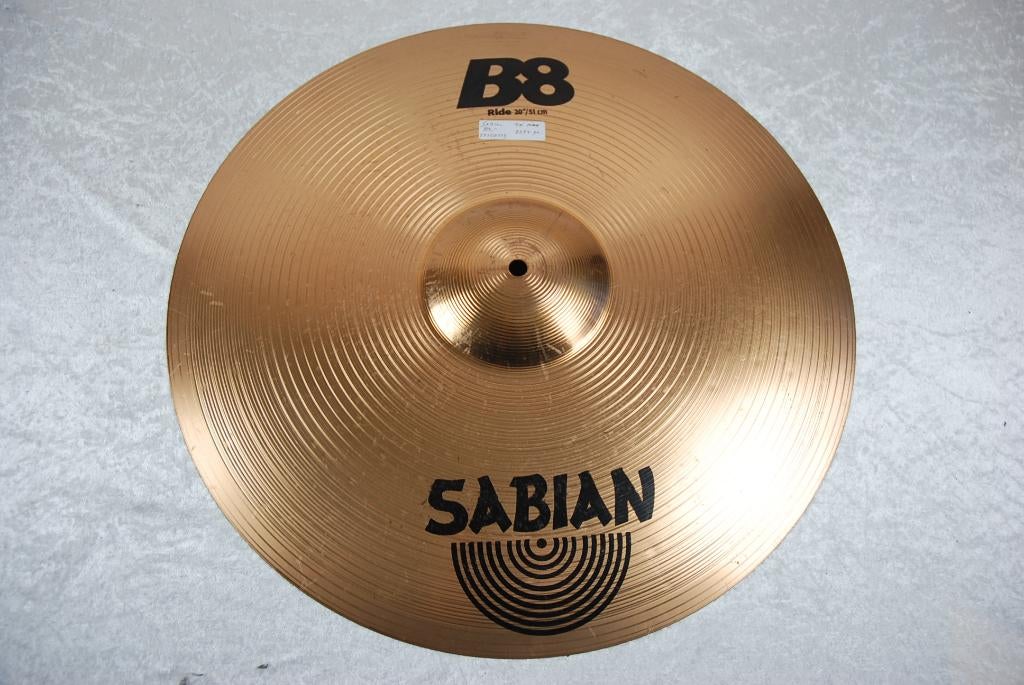 Sabian B8 ride 2354gr 20 inch  <25250229>, Sabian, Gebruikt, ., Drums of Percussie