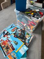 Doos vol LEGO met boekjes, Ophalen, Gebruikt, Overige merken