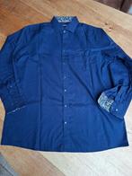 CASA MODA, comfort fit, overhemd, donkerblauw, maat 44, Blauw, Ophalen of Verzenden, Zo goed als nieuw, Casa Moda