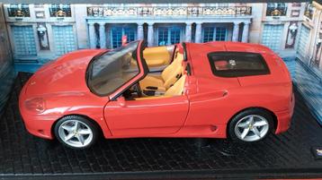 Ferrari 360 Modena Spider 1:18 Hotwheels Pol  beschikbaar voor biedingen