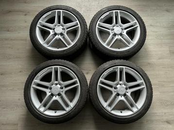 Originele Mercedes 5x112 17inch velgen Uniroyal banden beschikbaar voor biedingen