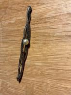 Zilveren Broche met Parel vintage, Gebruikt, Minder dan 4 cm, Ophalen of Verzenden, Met parel