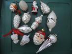 13 oude + vintage glazen kerstballen diverse modellen, Ophalen of Verzenden, Gebruikt