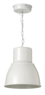 Hektar wit hanglamp 47cm 2stuks, Huis en Inrichting, Lampen | Hanglampen, Minder dan 50 cm, Zo goed als nieuw, Ophalen, IKEA