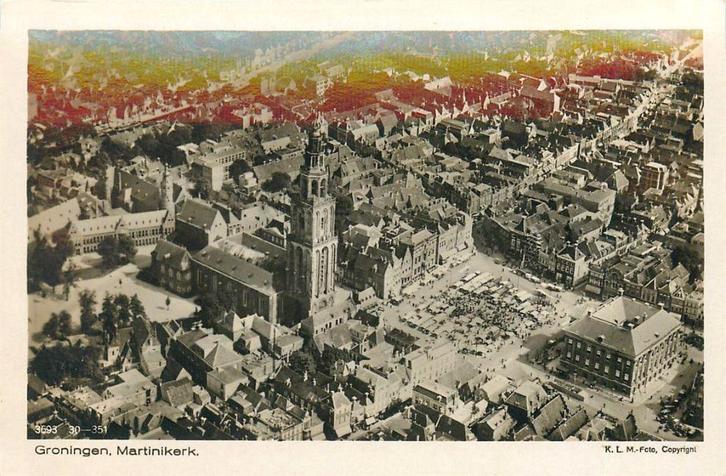 701021037 Groningen Martinikerk, Verzamelen, Ansichtkaarten | Nederland, Groningen, Voor 1920, Verzenden