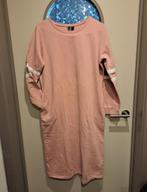 2x Sweatjurk, huisjurk, roze met zakken of grijs, mt 42/44, Kleding | Dames, Maat 42/44 (L), Ophalen of Verzenden, Zo goed als nieuw