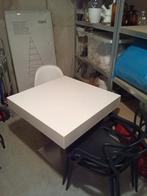 Design tafel, Huis en Inrichting, Tafels | Eettafels, Ophalen, Gebruikt, 100 tot 150 cm, Vierkant