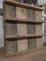 Groot wandbord van steigerhout, Huis en Inrichting, Woonaccessoires | Wandplanken en Boekenplanken, Ophalen of Verzenden