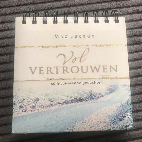 Max Lucassen vol vertrouwen 80 inspirerende gedachten boekje, Boeken, Godsdienst en Theologie, Zo goed als nieuw, Christendom | Katholiek