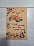 Oude Propagandaposter - Betere Tijden, Ophalen of Verzenden, 1940 tot 1960, Gelopen, België en Luxemburg
