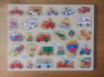 Houten puzzel, 2 tot 4 jaar, Gebruikt, 10 tot 50 stukjes, Ophalen of Verzenden