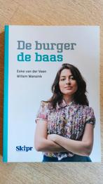 Willem Wansink - De burger de baas, Ophalen of Verzenden, Nieuw, Maatschappij en Samenleving, Nederland