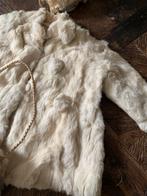 Oude brocante antieke kleding mof muts jas met zeide, Antiek en Kunst, Antiek | Kleding en Accessoires, Ophalen of Verzenden, Kinderen
