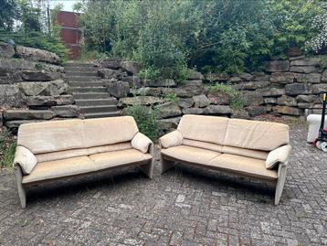 Leolux dubbel bankstel