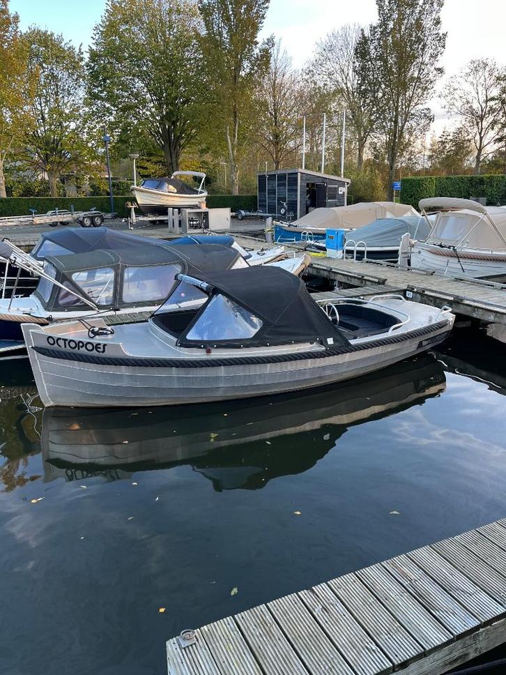 Alufleet (MLV) Sloep 5.70 - Octopoes, Watersport en Boten, Sloepen, Gebruikt, Tot 10 pk, 3 tot 6 meter, Buitenboordmotor, Benzine