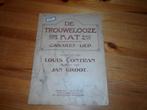 jan groot / louis contran, Muziek en Instrumenten, Bladmuziek, Zang, Gebruikt, Ophalen of Verzenden, Artiest of Componist