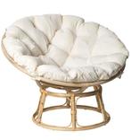 Verstelbare rotan Stoel, Huis en Inrichting, Fauteuils, Ophalen, Zo goed als nieuw, 75 tot 100 cm