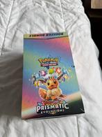 Pokemon Prismatic Evolutions Display Boosted bundle, 1 speler, Ophalen of Verzenden, Zo goed als nieuw, Vanaf 3 jaar