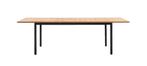 Mooie houten tuintafel, uitschuifbaar, Ophalen, Zo goed als nieuw, Rechthoekig, Hout