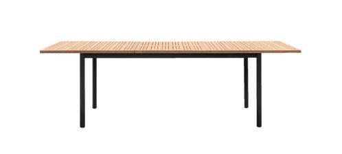 Mooie houten tuintafel, uitschuifbaar, Tuin en Terras, Tuintafels, Zo goed als nieuw, Rechthoekig, Hout, Ophalen
