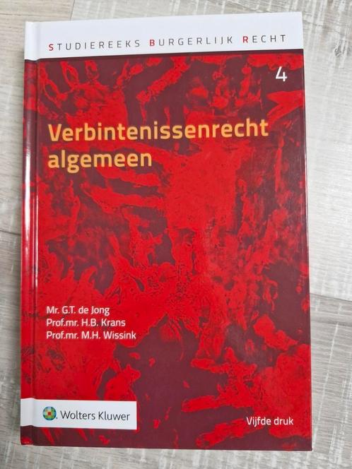 H.B. Krans - Verbintenissenrecht algemeen *nieuw*, Boeken, Wetenschap, Nieuw, Sociale wetenschap, Ophalen of Verzenden