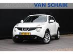 Nissan Juke 1.6 Acenta Eco | CAMERA | TREKHAAK | NAVI | CRUI, Euro 5, Stof, 4 cilinders, Wit