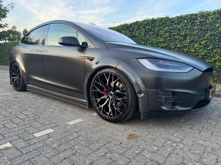 Tesla Model X 90D | Free Supercharging | 7-zits | bomvol, Auto's, Tesla, Bedrijf, Te koop, Model X, 4x4, ABS, Achteruitrijcamera