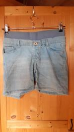 Korte zwangerschapsbroek van Noppies (S), Kleding | Dames, Positiekleding, Blauw, Ophalen of Verzenden, Zo goed als nieuw, Noppies