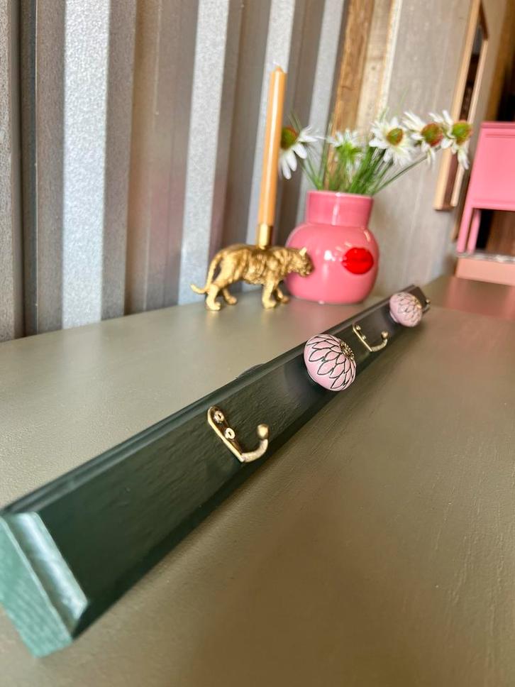 Kinderkapstok handgemaakt, Huis en Inrichting, Woonaccessoires | Kapstokken, Nieuw, Wandkapstok, Minder dan 100 cm, Hout, Ophalen of Verzenden