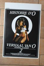 filmaffiche Histoire d'O nr 2 1984 filmposter, Rechthoekig Staand, Ophalen of Verzenden, Zo goed als nieuw, A1 t/m A3