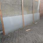 Glasplaten glad/pyramide patroon. muurbekleding of scherm., Ophalen, Nieuw, Hout